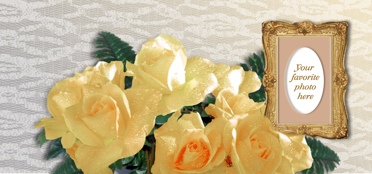 Bouquet Of Roses Yellow